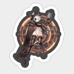 2B 2 Sticker